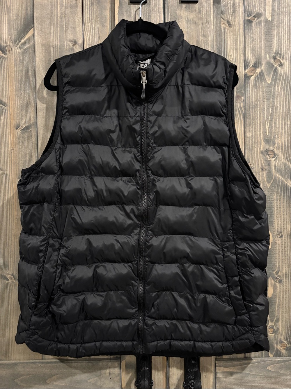 32 Degrees Women's Black Quilted Packable Puffer Vest